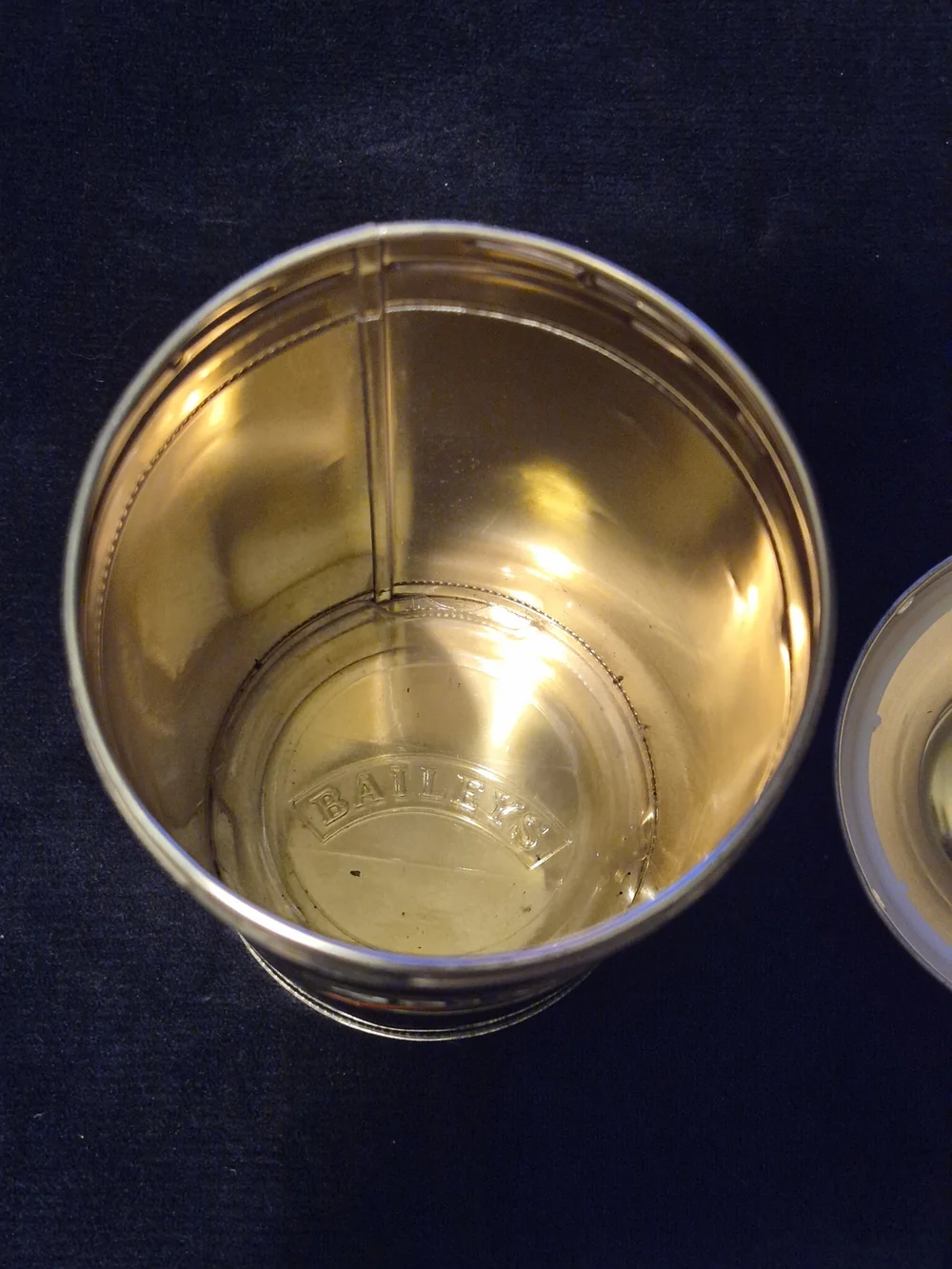 Vintage 1992 Baileys Original Irish Cream Empty Collectible Tin Canister